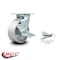 Service Caster 5 Inch Semi Steel Caster with Roller Bearing and Brake/Swivel Lock SCC SCC-30CS520-SSR-TLB-BSL - alternate 5